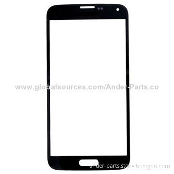 Black Repair Outer Glass Front Screen Lens Cover for Samsung Galaxy S5/G900, Original or High Copy